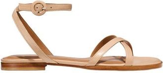 Margaux Eyewear The Flat Sandal in Dune Nappa at Nordstrom, Size 37.5