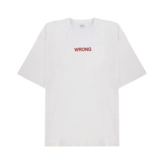 Aspesi T-Shirts, male, White, Size: S T-Shirt Wrong