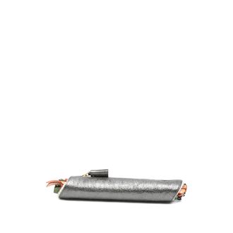 Anya Hindmarch Tassen, Dames, Grijs, ONE Size, Leer, Toilet Bag
