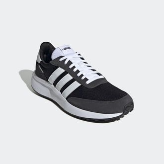 adidas Sneaker ADIDAS SPORTSWEAR RUN 70S, Herren, Gr. 40, schwarz-weiss (cschwarz, ftwwht, carbon), Leder, Textil, Schuhe Sneaker
