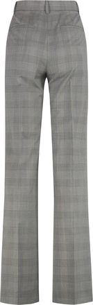 Sportmax Womens Tailored Wool Trousers Batun Black Virgin Trouser Suits