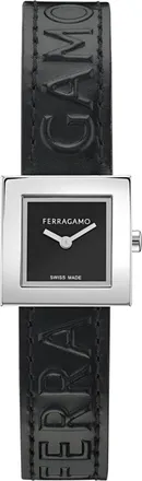 Ferragamo Portrait Leather Watch