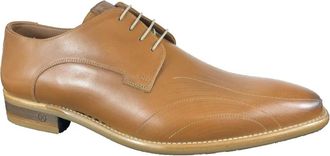 Ambiorix Optimus Geklede Schoenen - Heren - Nette schoenen - Bruin - 44 EU - Leer - Schoenen