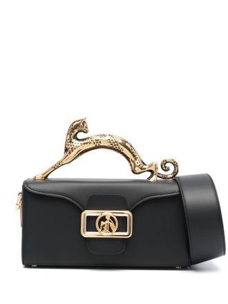 Lanvin Rectangular Black Calf Leather Bag