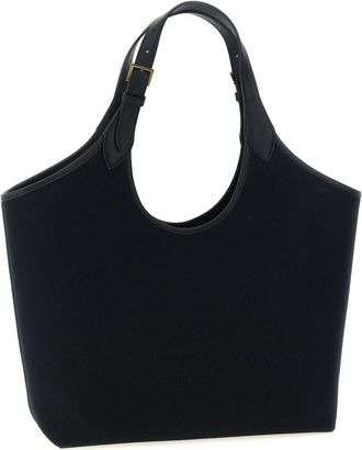 Versace Womens La Medusa Tote Black Cotton