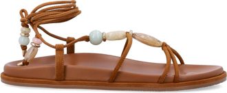 Stuart Weitzman Flache Schuhe Braun