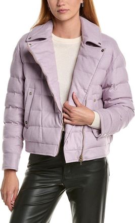 Herno Padded Silk & Cashmere-Blend Jacket