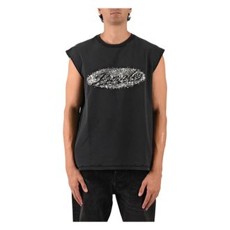 Purple Canotta Basic - - Tops - Uomo - Nero - M