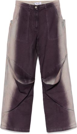 The Attico Jeans a vita alta - Viola