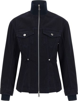Jean Paul Gaultier Womens The Slit blue Jacket