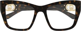 Gucci Glasses - Dames - Brillen - Bruin - 52 MM - Accessoires