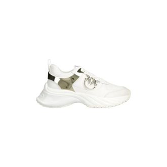 Pinko Pinko, Schoenen, Dames, Wit, 39 EU, Leer, Ariel Sneakers