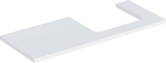 Keramag Keramag - Geberit One Placa De Lavabo, Recortable Derecha, 120x3x47 Cm