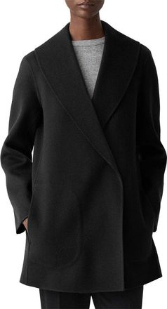 Theory Shawl Wool & Cashmere-Blend Coat