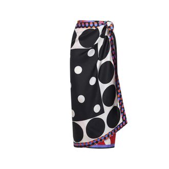 Dries Van Noten Beachwear, female, Multicolor, Size: ONE SIZE Scarf Skirt