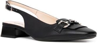 Nero Giardini Slingback Bit Loafer Pump in Black at Nordstrom, Size 10Us