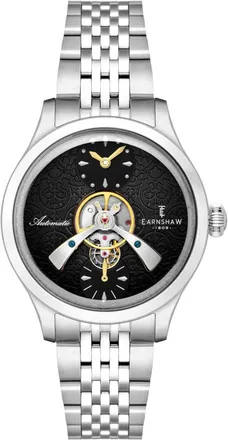 Earnshaw Dalton Black Dial Mens Watch ES-8318-22