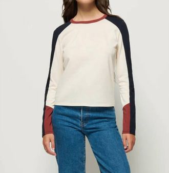Nation Ltd Carmen Colorblock Tee In Topa