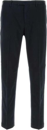 Pantaloni Torino Midnight Blue Stretch Katoenen Broek - Heren - Chinos - Blauw - 2XL - Katoen - Broeken