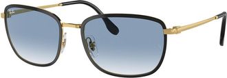 Ray-Ban RB3705 Asian Fit 90003F Mens Sunglasses Black Size 60