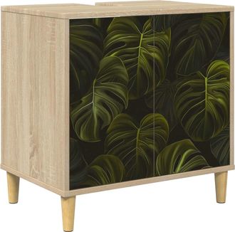 vidaXL Mueble De Cuarto De Ba&ntilde;o Elburg Sonoma 60 X 40 X 60 Cm Vidaxl