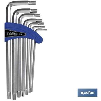 cofan Juego De Llaves Ribe 7 Pcs. (m4-m10), Juego O Set De 7 Unidades De Llaves Tipo Ribe. Medidas Que Contiene El Juego Desde 4 Hasta 10. Fabricado En Acer