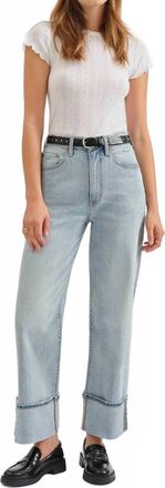 Daze Eastside Loose Cuff Jean In Cherish