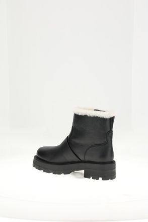 Dior Womens Black Boot Upper Calf Leather Bos Taurus