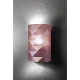 Linea Zero Aplique Metal Rosa Cm. 22x11x32h