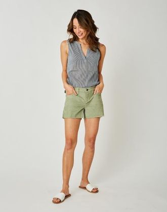 Carve Designs Oahu 4 Short in Olive at Nordstrom, Size 12