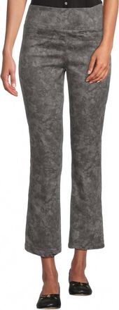 Elliott Lauren Gardens Ankle Pants In Grey