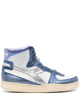 Diadora Mi Basket leren sneakers - Blauw
