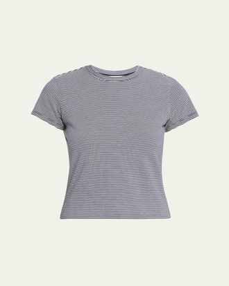 Frame Denim The Stripe Baby Tee