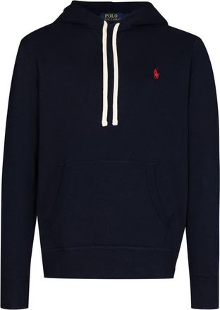 Polo Ralph Lauren Blauwe Sweatshirt Upgrade Mannen Stijl - Heren - Hoodies - Blauw - M - Katoen - Hoodies & sweatvesten