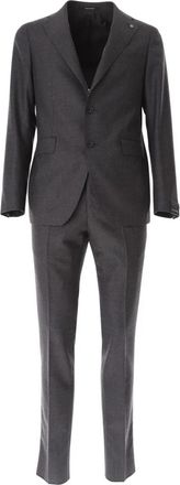 Tagliatore Single Breasted Suit Set - Heren - Business pakken - Grijs - S - Kostuums
