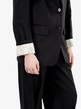 Alysi Blazer monopetto nero