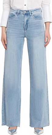Flying Monkey Super High Rise Wide Leg Jean In Work Song