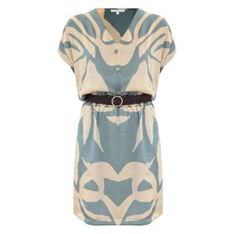 Kocca Kleedjes, Dames, Veelkleurig, L, Polyester, Mini Jurk