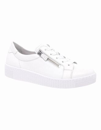 Gabor Womens Wisdom Womens Casual Shoes - White - Size: 2.5