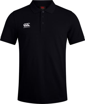 Canterbury Of New Zealand Heren Waimak Polo Shirt (Zwart)