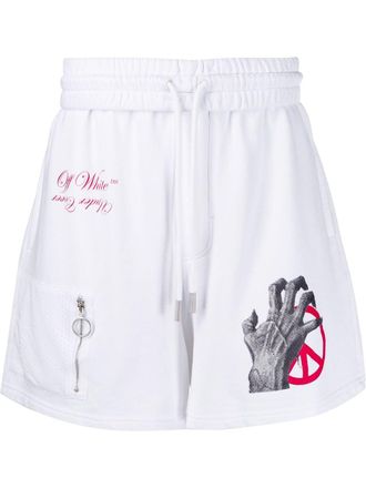 Off-white x Undercover Skeleton print bermuda shorts - men - Cotton/Polyester - M