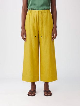 Max Mara MAX MARA Pantaloni a gamba larga in lino