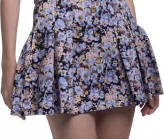Kika Vargas Rebe Garden Skirt In Lavendar