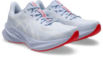 Asics Laufschuh ASICS DYNABLAST 5, Damen, Gr. 37,5, weiss (blau fade, wei&szlig;), Textil, Schuhe Laufschuh