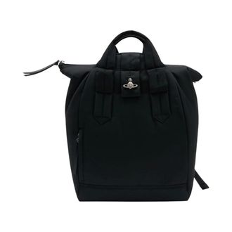 Vivienne Westwood Backpacks, female, Black, Size: ONE SIZE Steven Backpack