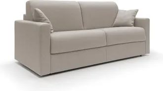 Divani.Store Chris Sof&aacute; Cama Convertible En Tejido Impermeable 186 Cm (mat. 140x197) Crema
