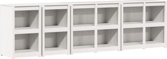vidaXL Armario De Cocina De Exterior Meppel 4 Uds. Blanco Vidaxl
