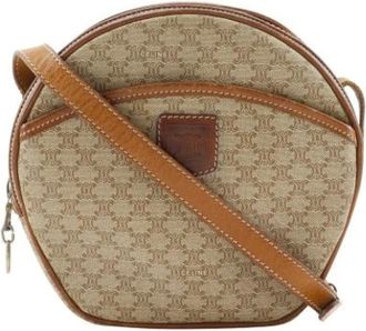 Celine Pre-owned Cross Body Bags, female, Beige, Size: ONE SIZE Pre-owned Plastic Cross Body Bag