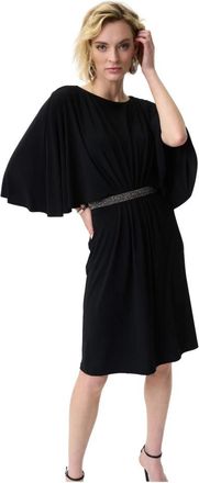 Joseph Ribkoff Korte Jurk - Dames - Jurken - Zwart - Maat: M Spandex