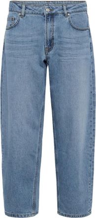 MY ESSENTIAL WARDROBE Baloo MW 139 High Barrel - Dames - Loose Fit Jeans - Blauw - W30 L30 - Katoen - Jeans